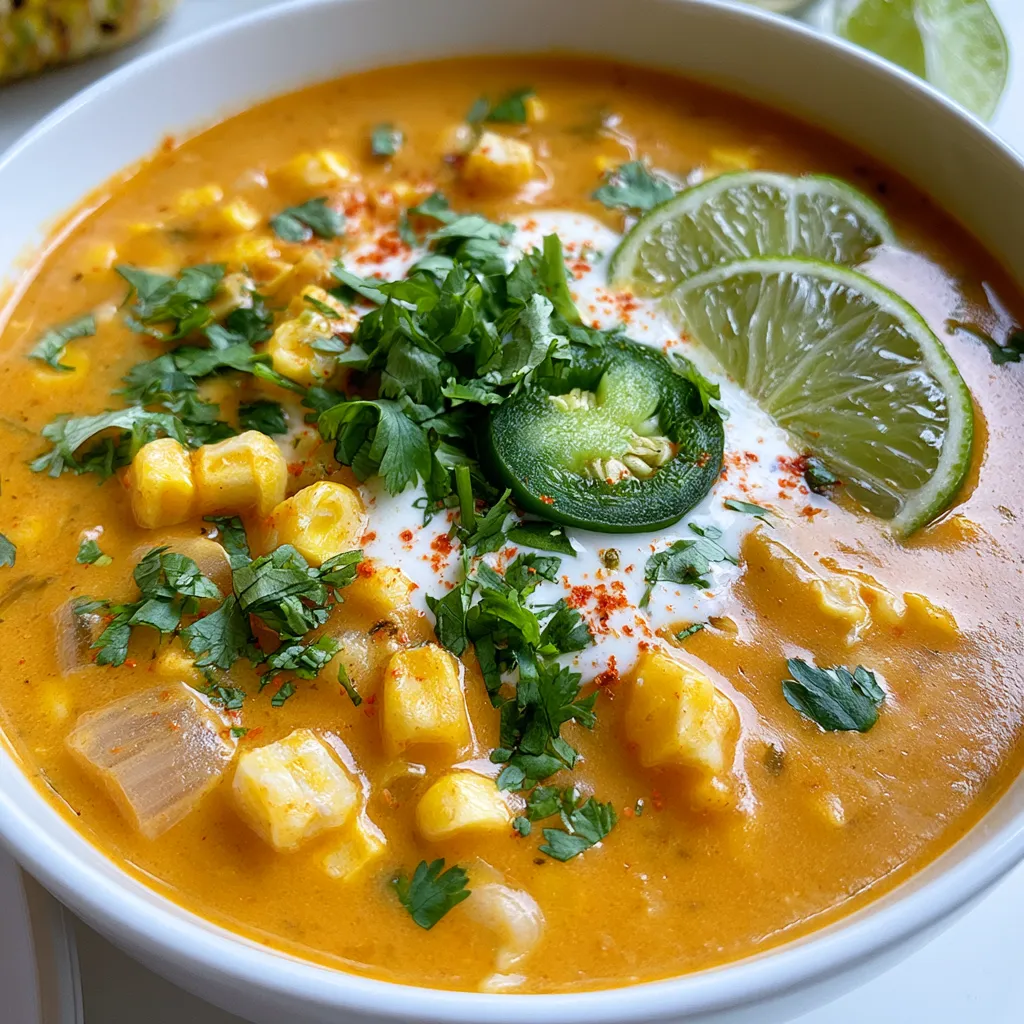 mexican street corn soup crockpot for cozy nights