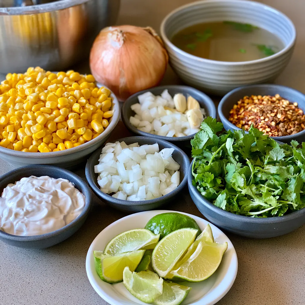 mexican street corn soup crockpot for cozy nights