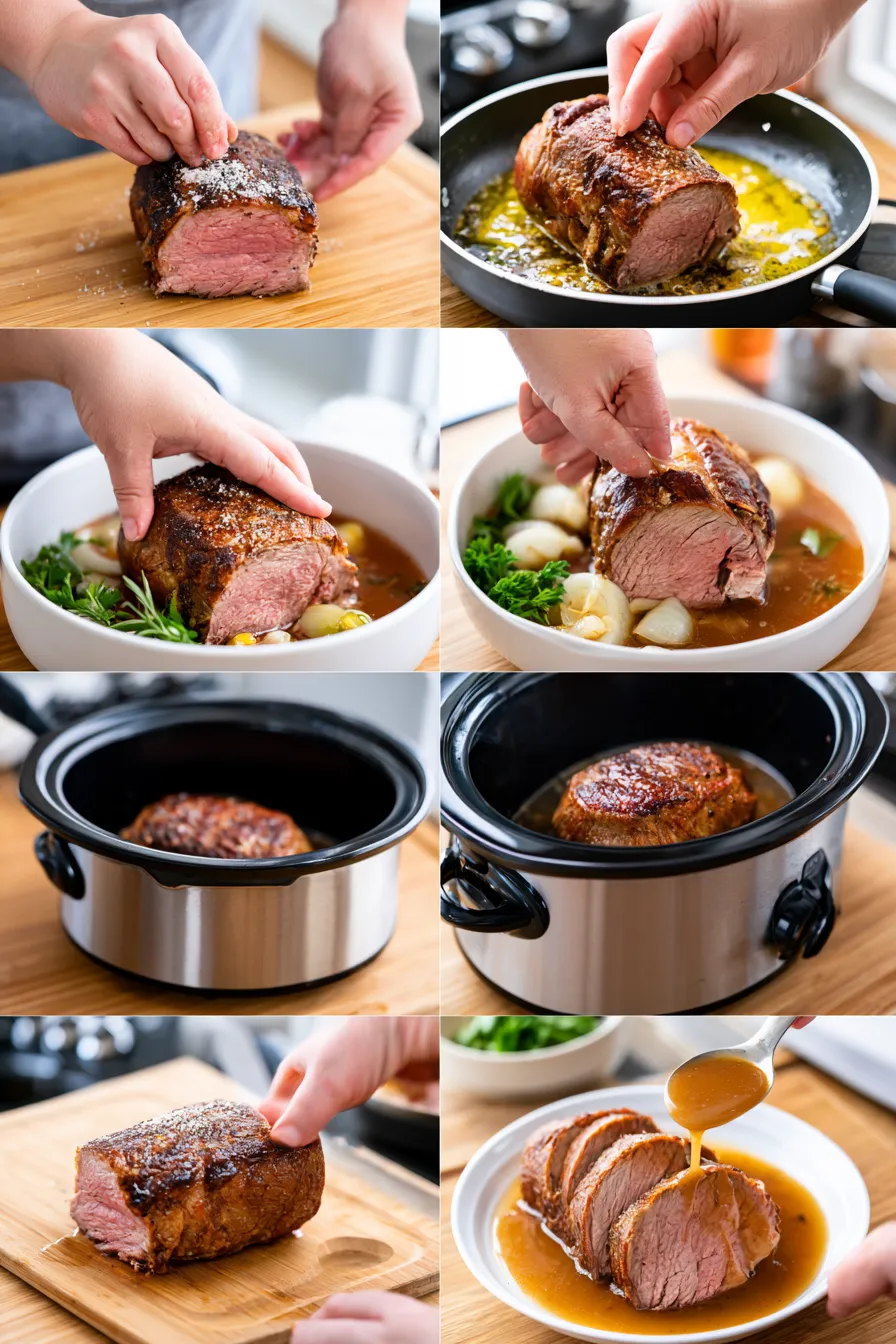 roast beef with gravy