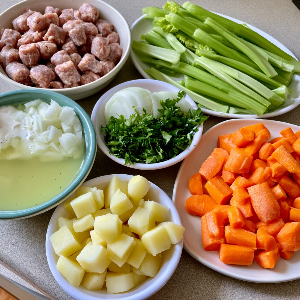 sausage potato soup