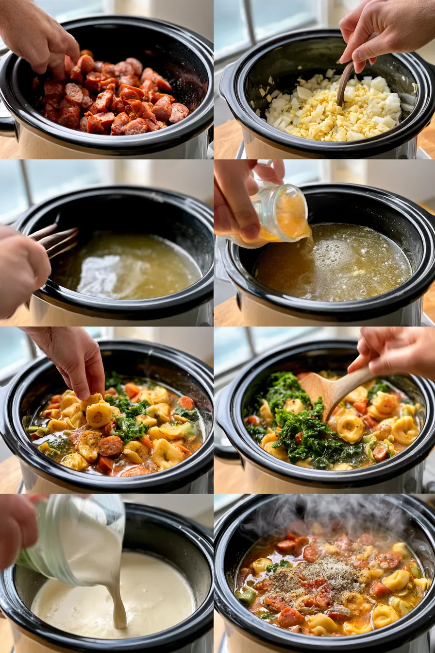 sausage tortellini soup