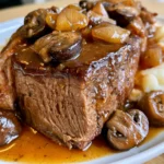 slow cooker beef manhattan