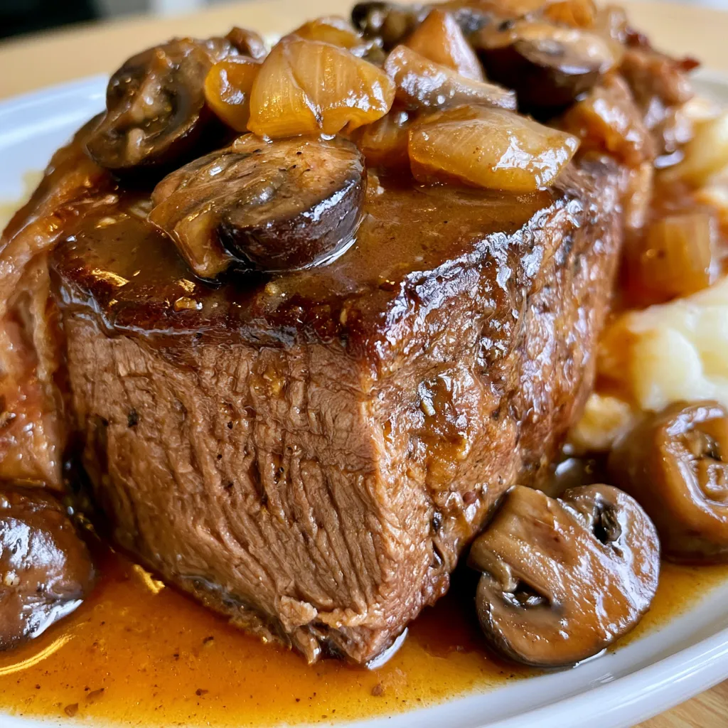 slow cooker beef manhattan