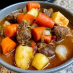 slow cooker beef stew
