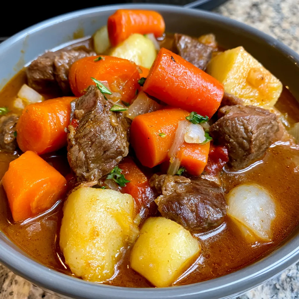 slow cooker beef stew