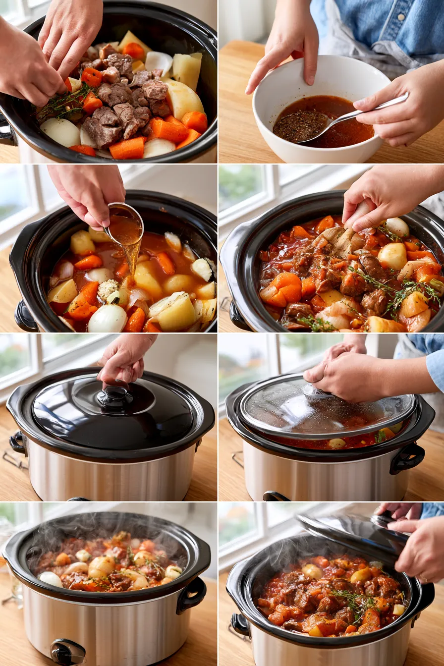 slow cooker beef stew