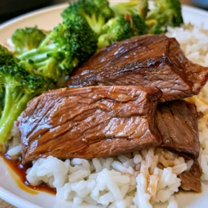 slow cooker beef teriyaki