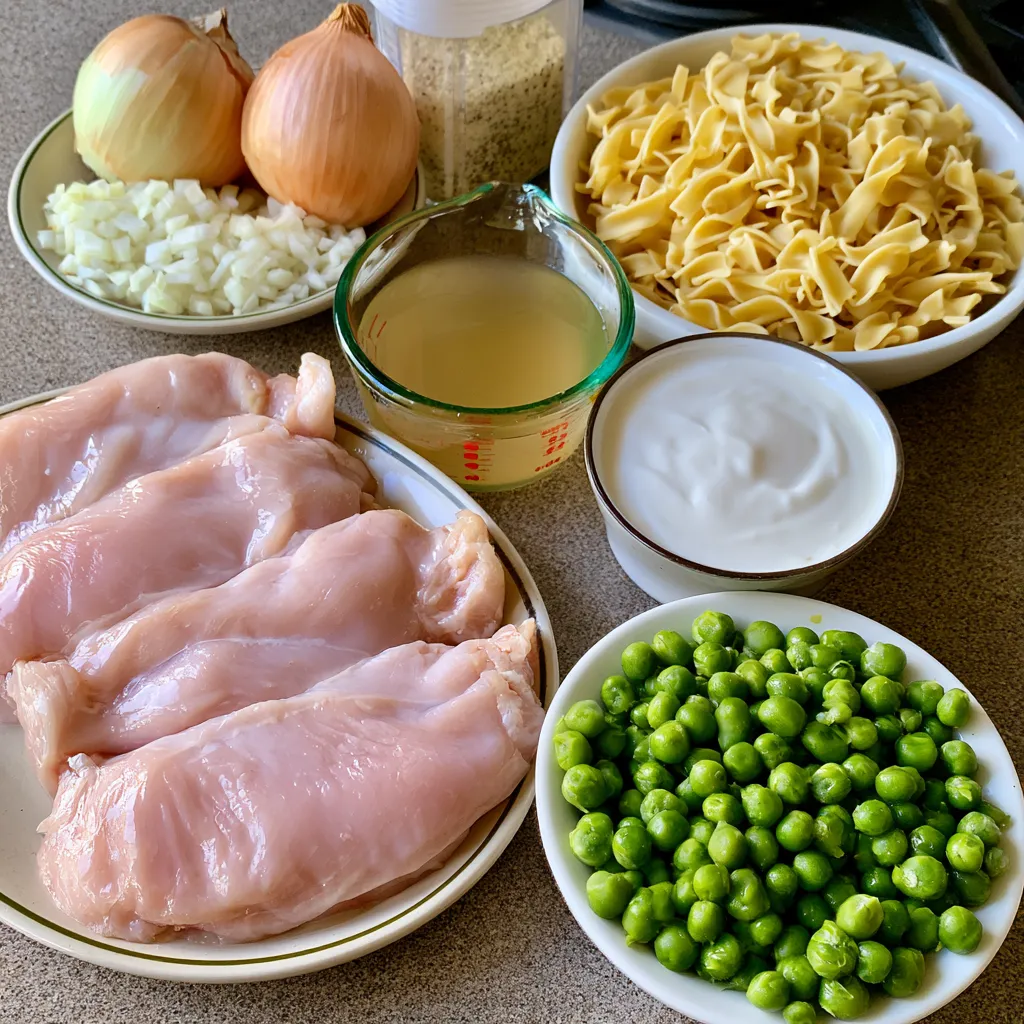 slow cooker chicken and noodles
