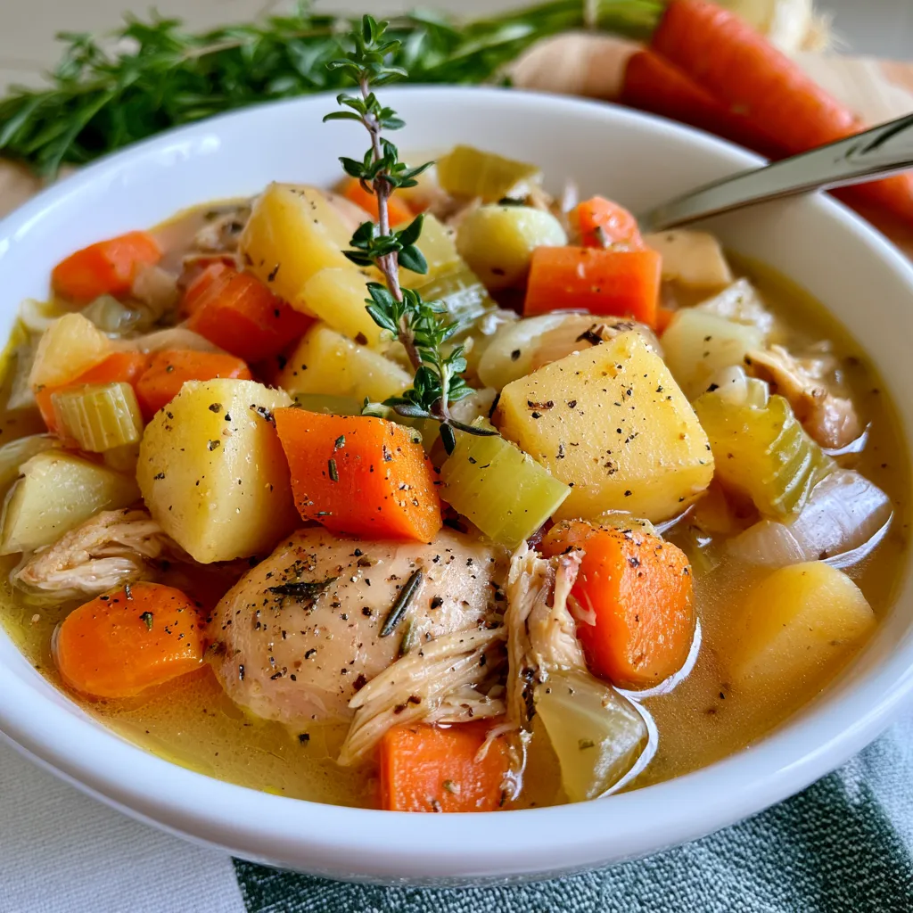 slow cooker chicken stew