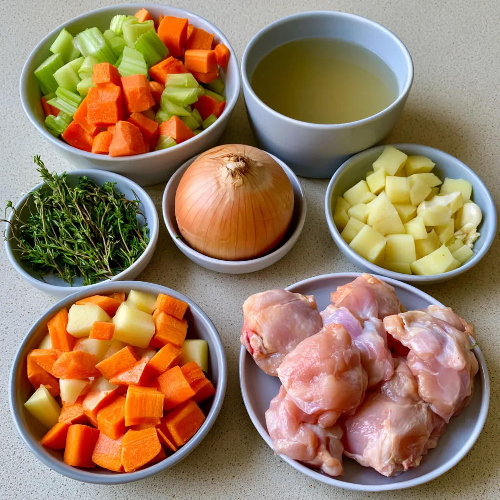 slow cooker chicken stew