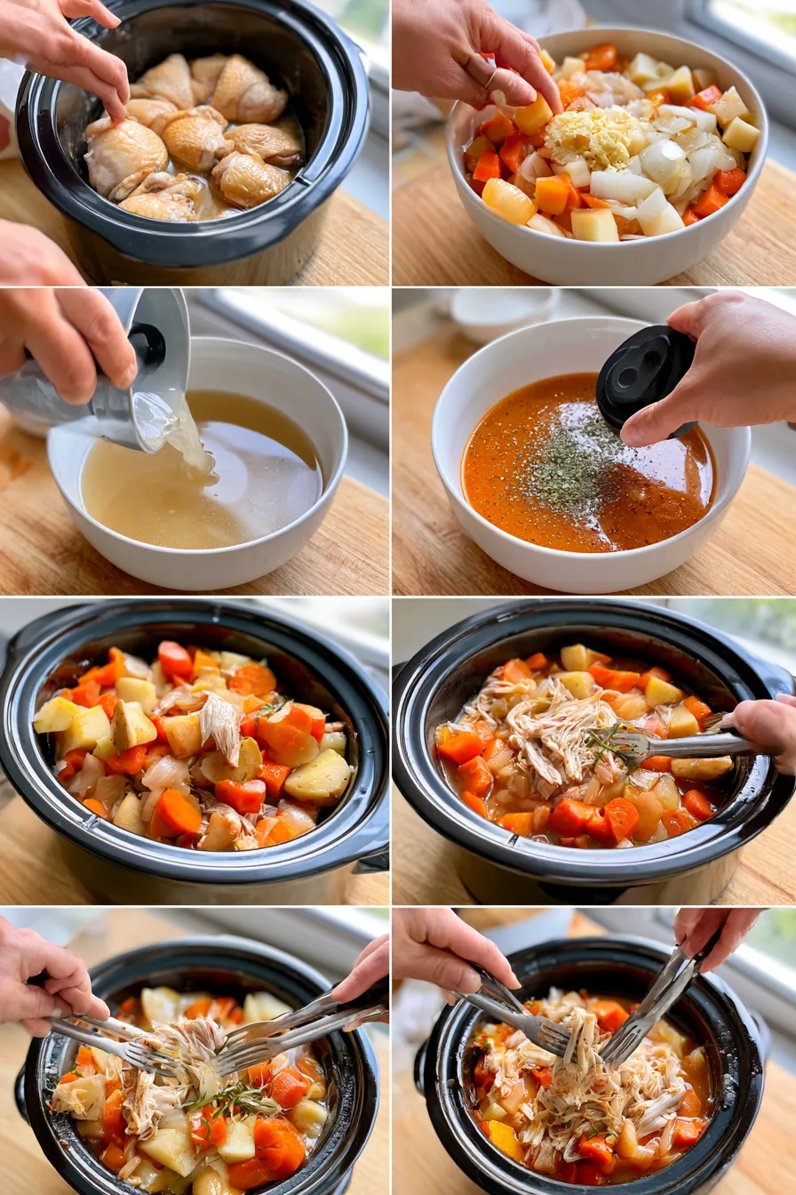 slow cooker chicken stew