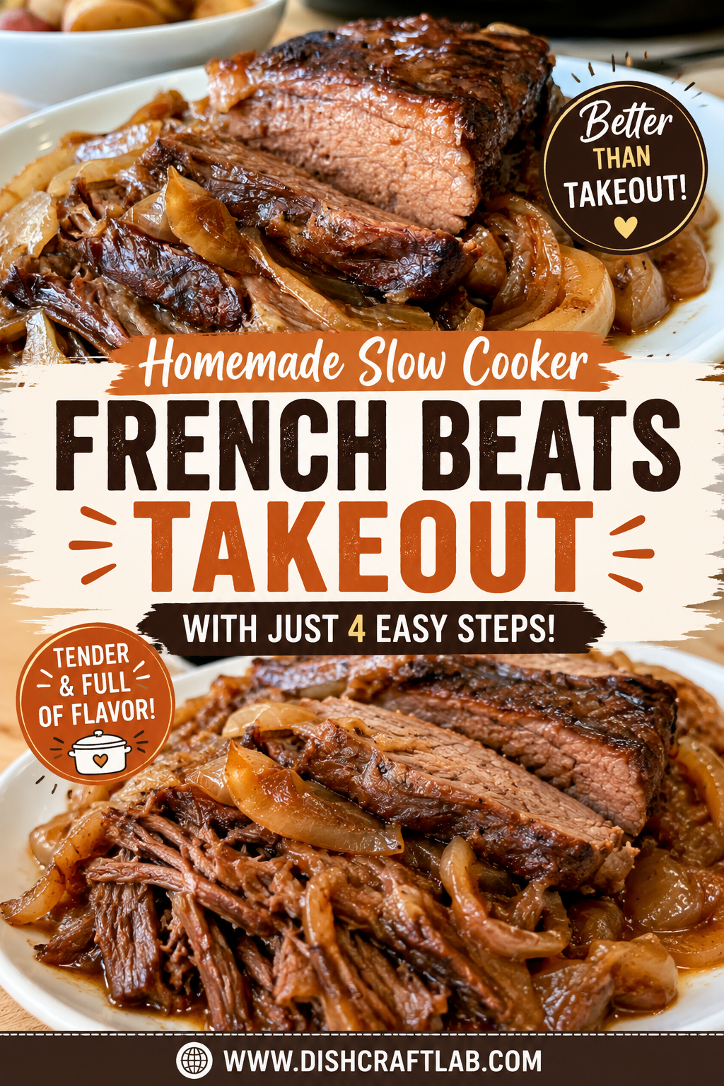 slow cooker french onion pot roast