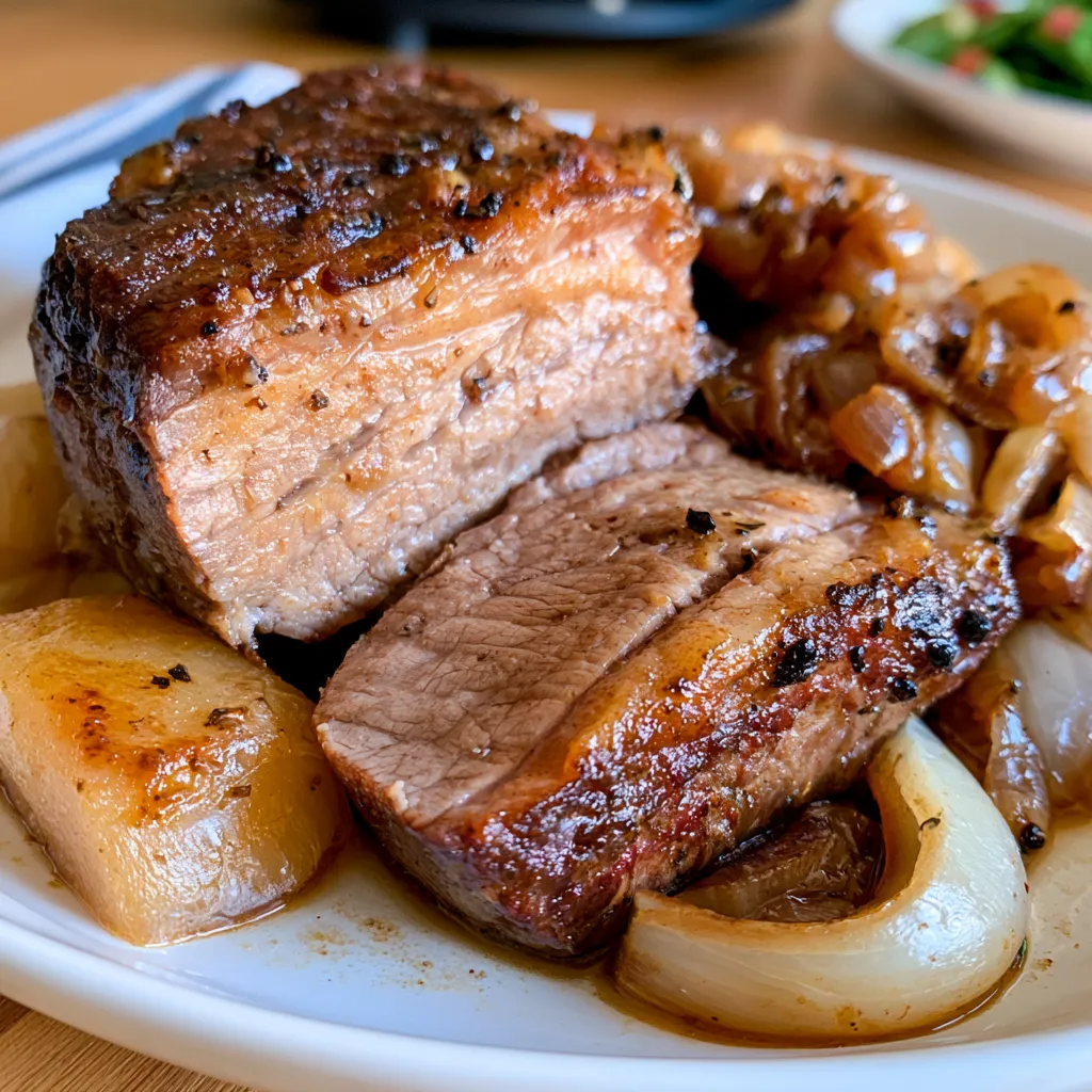 slow cooker french onion pot roast