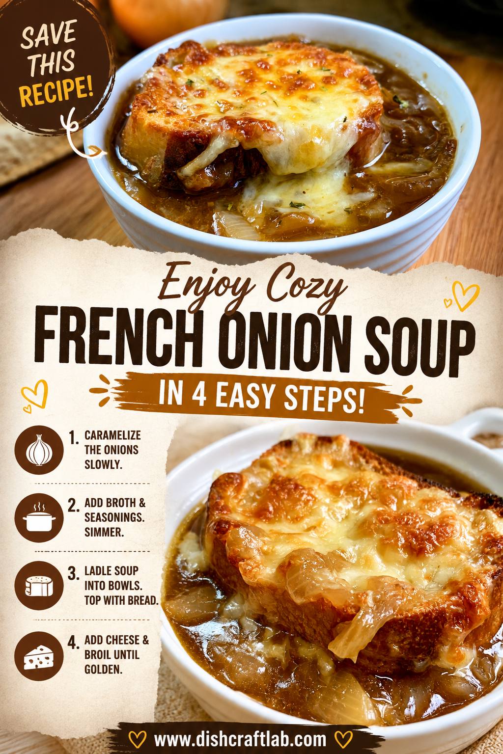 slow cooker french onion soup