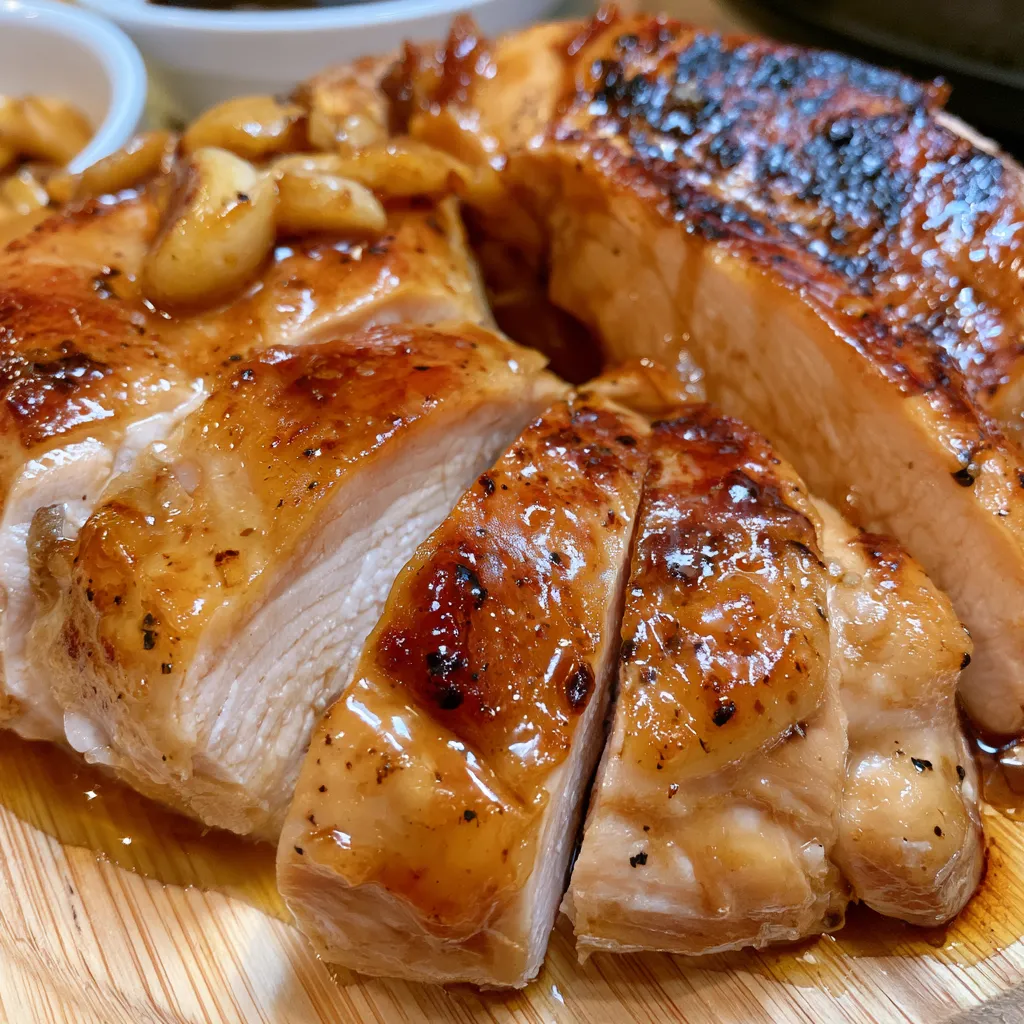 slow cooker honey garlic chicken