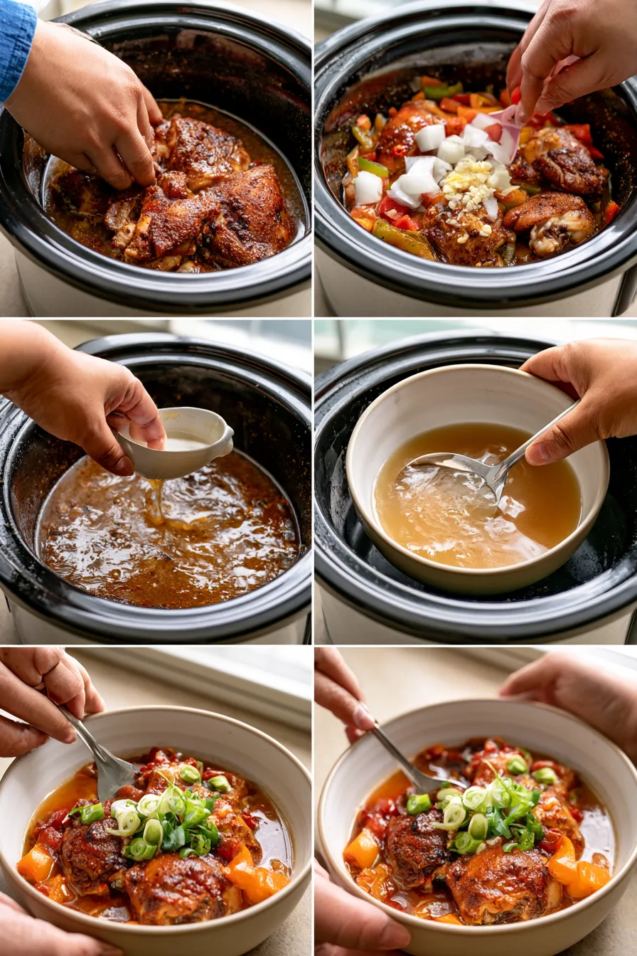 slow cooker jerk chicken
