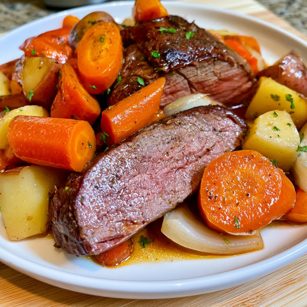 slow cooker pot roast