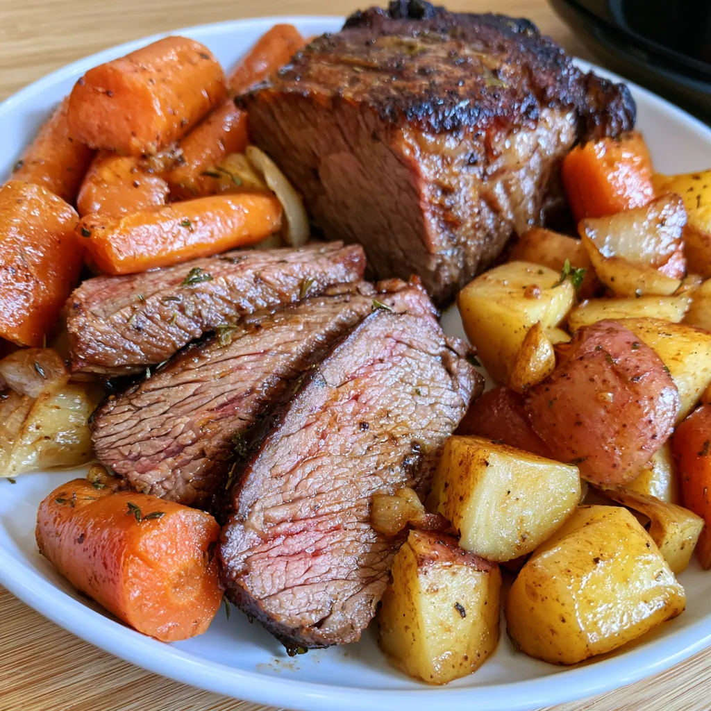 slow cooker pot roast