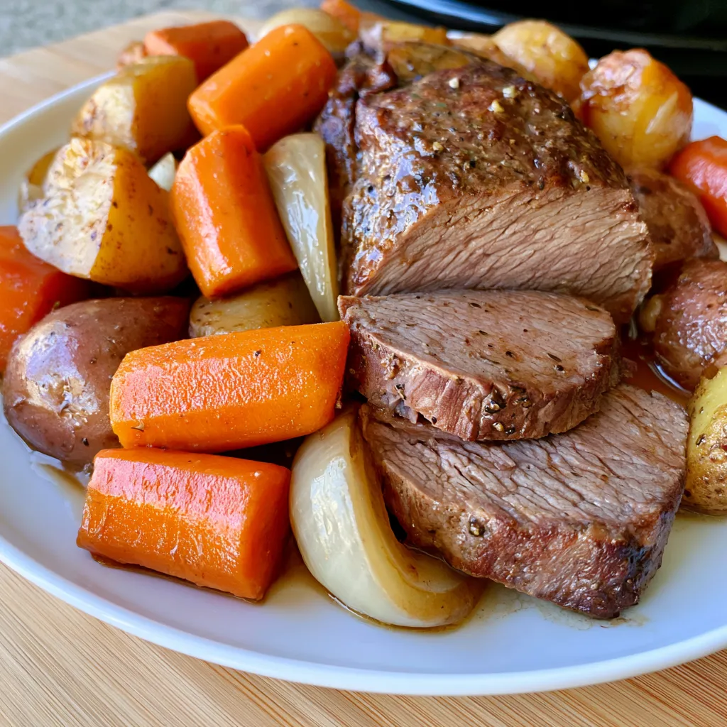 slow cooker pot roast