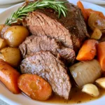 slow cooker red wine pot roast