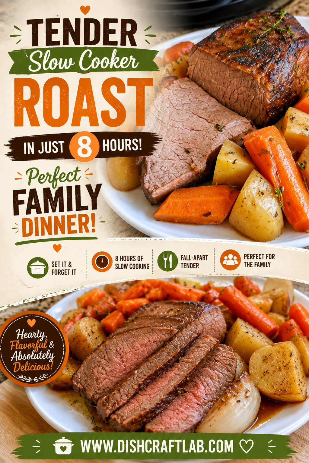 slow cooker roast
