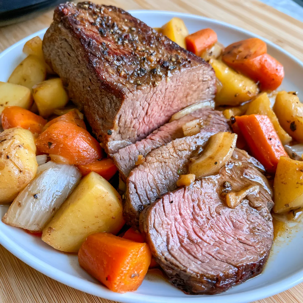 slow cooker rump roast