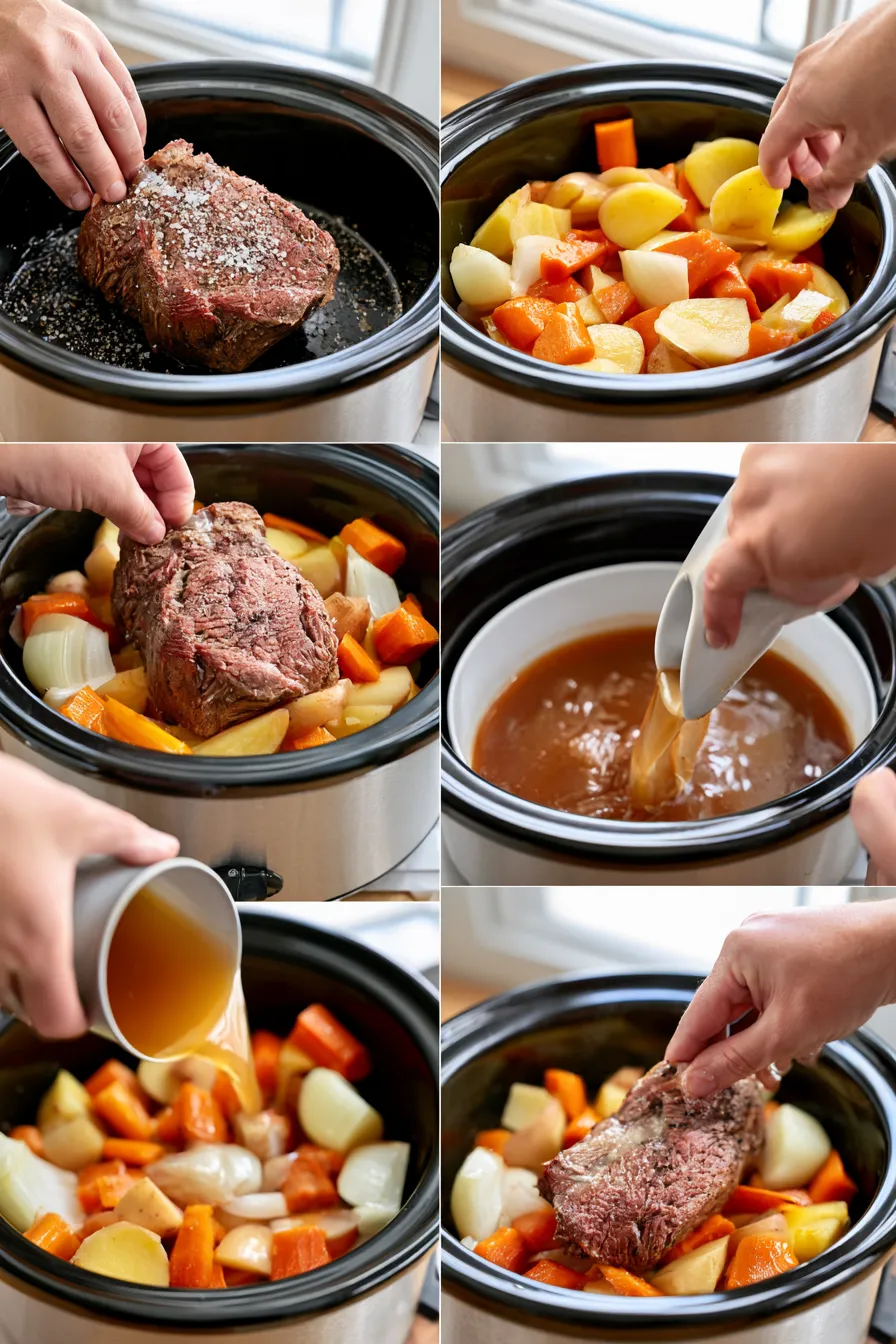 slow cooker rump roast