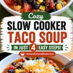 slow cooker taco soup