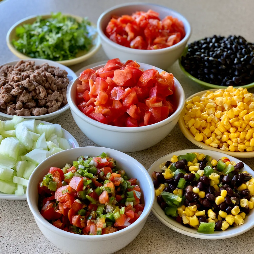 slow cooker taco soup