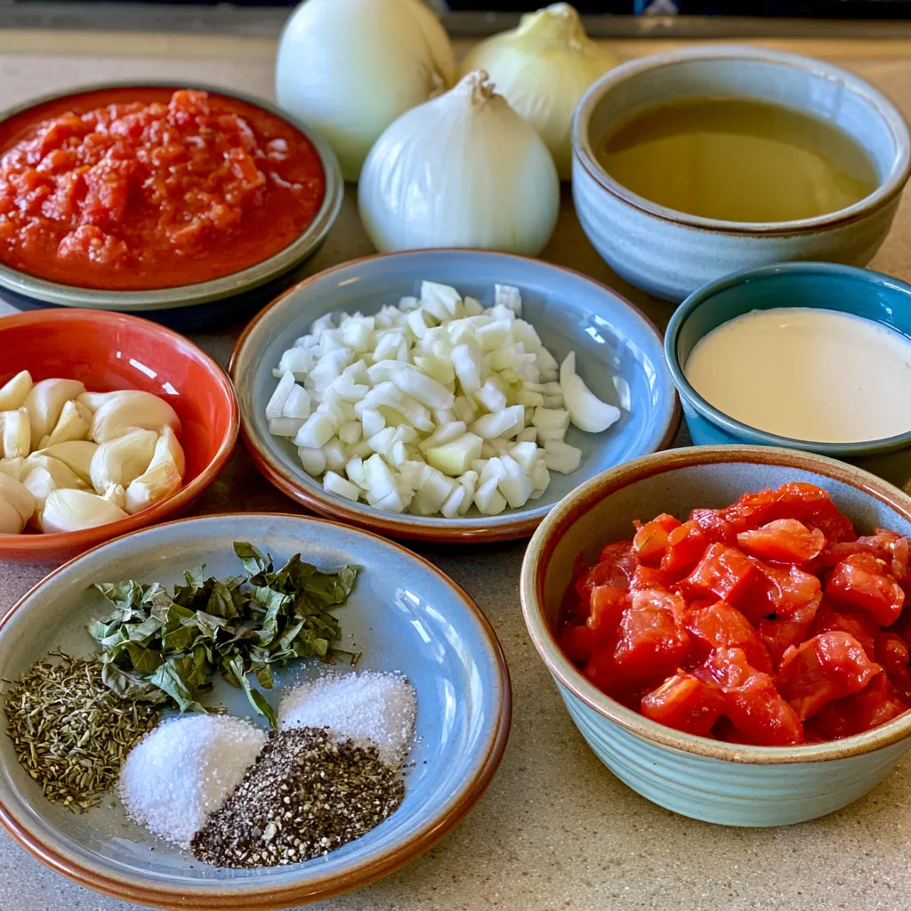 slow cooker tomato soup