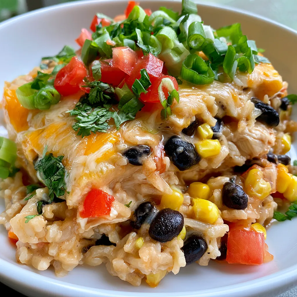 southwest crock pot chicken and rice