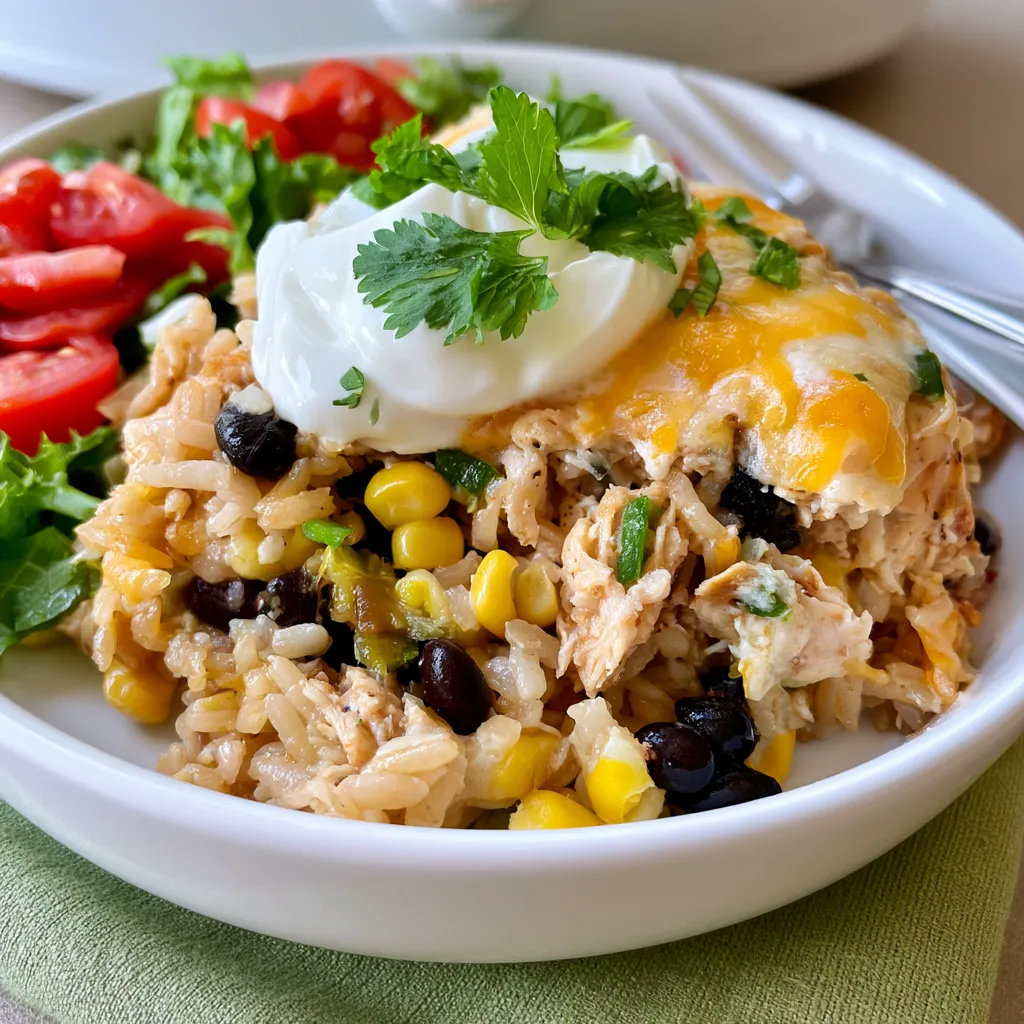 southwest crock pot chicken and rice
