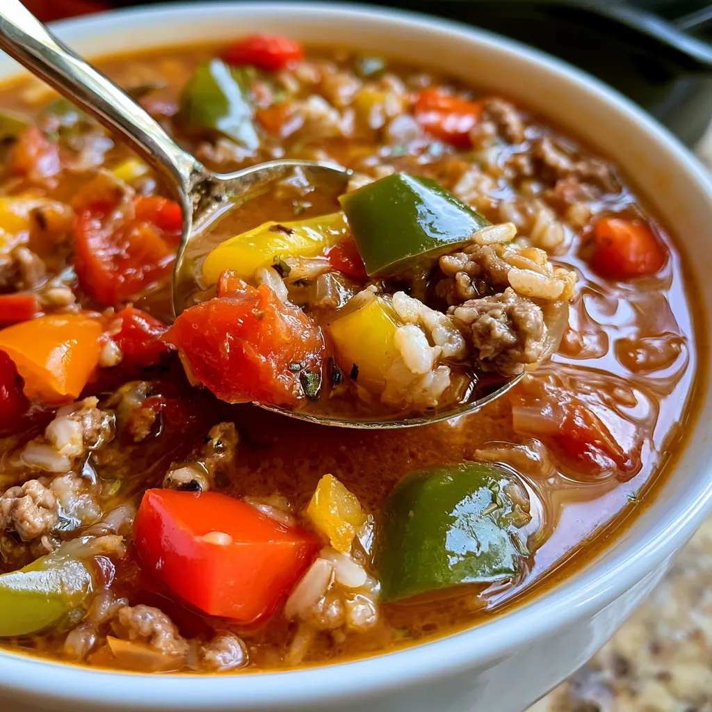 stuffed pepper soup
