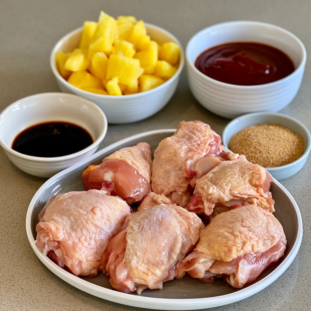 sweet hawaiian crockpot chicken