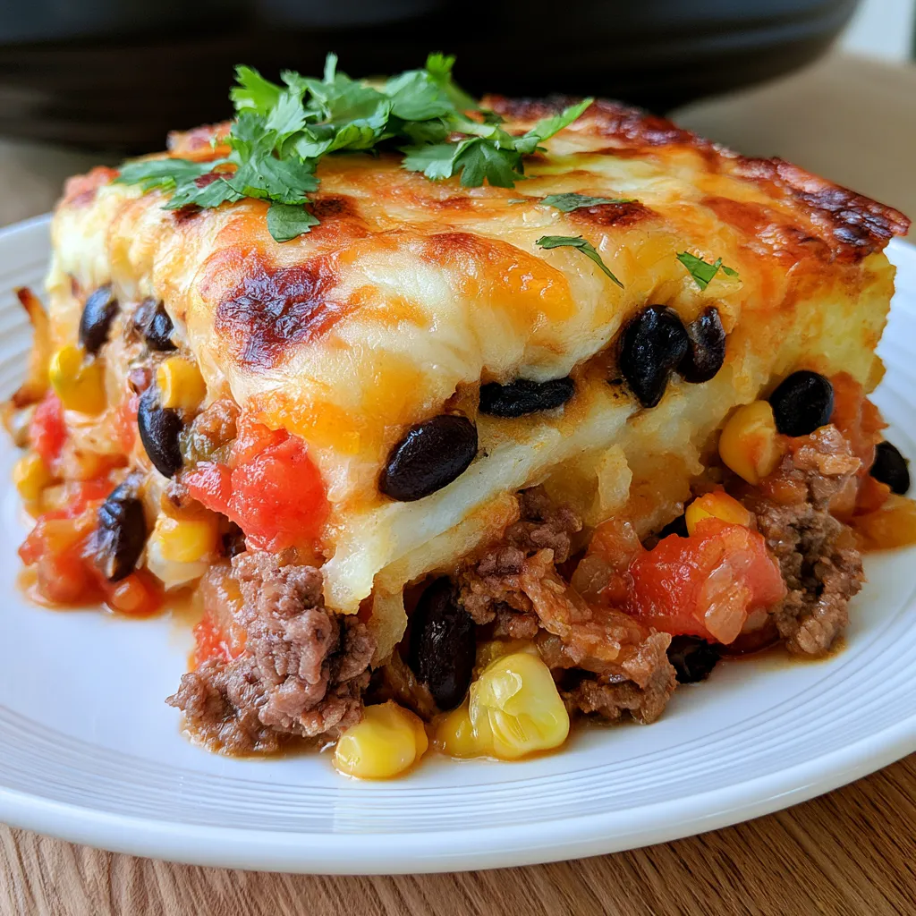 taco crock pot hashbrown casserole